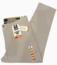 Mens Dockers Ultimate Chino Slim Fit Pants Smart 360 Flex 36X29 Light Grey New