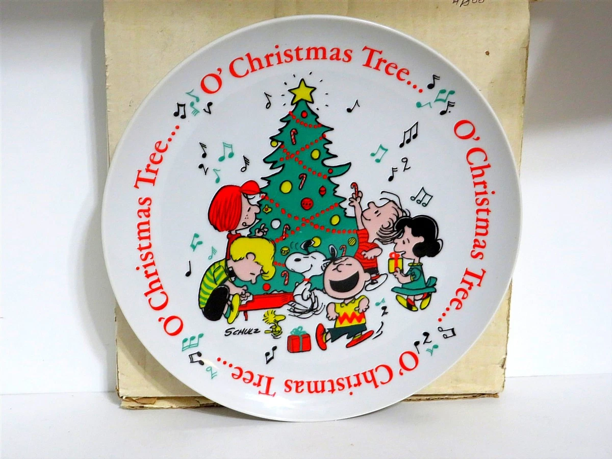 Peanuts Christmas Plate In other Collectible Peanuts Items for