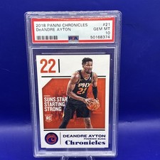 2018-19 Chronicles Deandre Ayton PSA 10 #21 (RC)