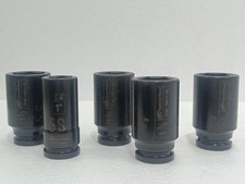 INGERSOLL RAND 3/4 IN DRIVE SAE DEEP IMPACT SOCKET SET 5 PCS CR-MO SK6H8L(FEDEX)