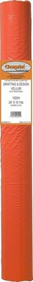 Clearprint 1000H Vellum Roll, 16lb Cotton, 24'' x 10yds, Translucent White