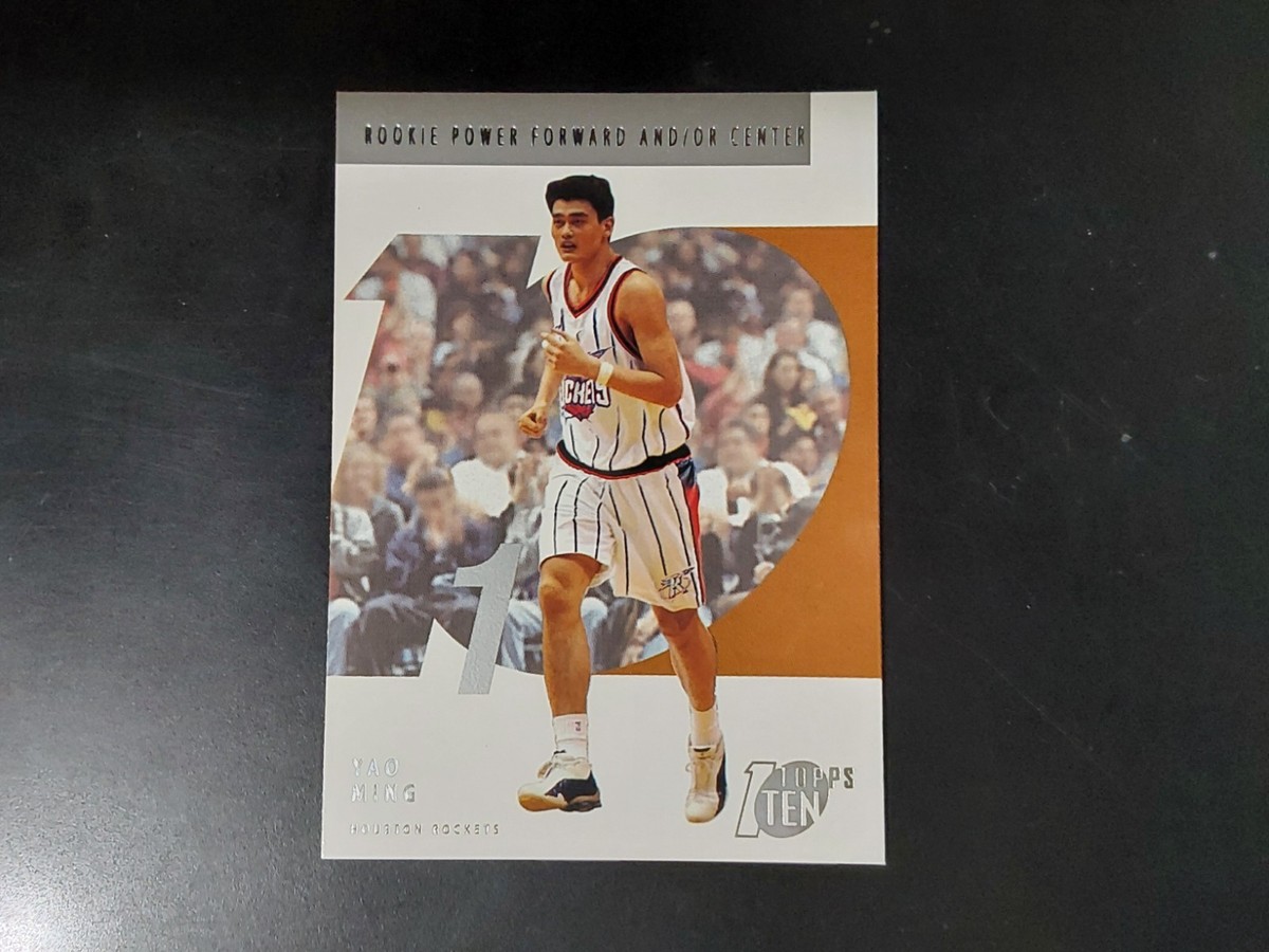 Topps Ten 2002 Yao Ming Rookie Card #141 | eBay