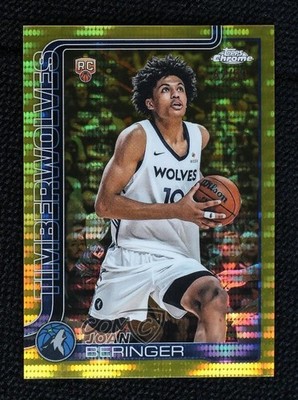 2025 Topps Chrome Gold Pulsar Refractor 42/50 Joan Beringer #267 Rookie RC 0g4t
