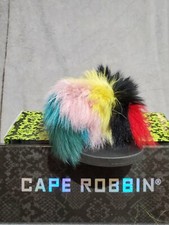 Cape Robbin Furry Multicolor Slides
