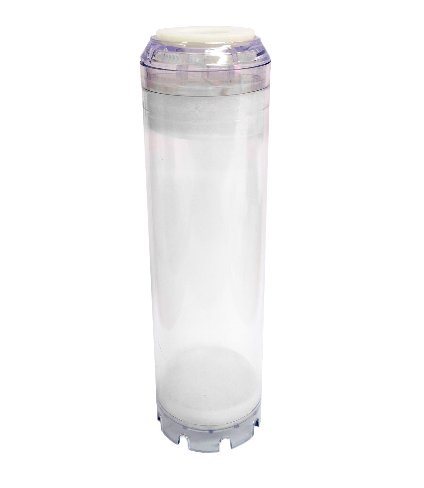 Refillable Water Filter Media Cartridge 10"" x 2.5"" for DI Resin, Carbon GAC etc