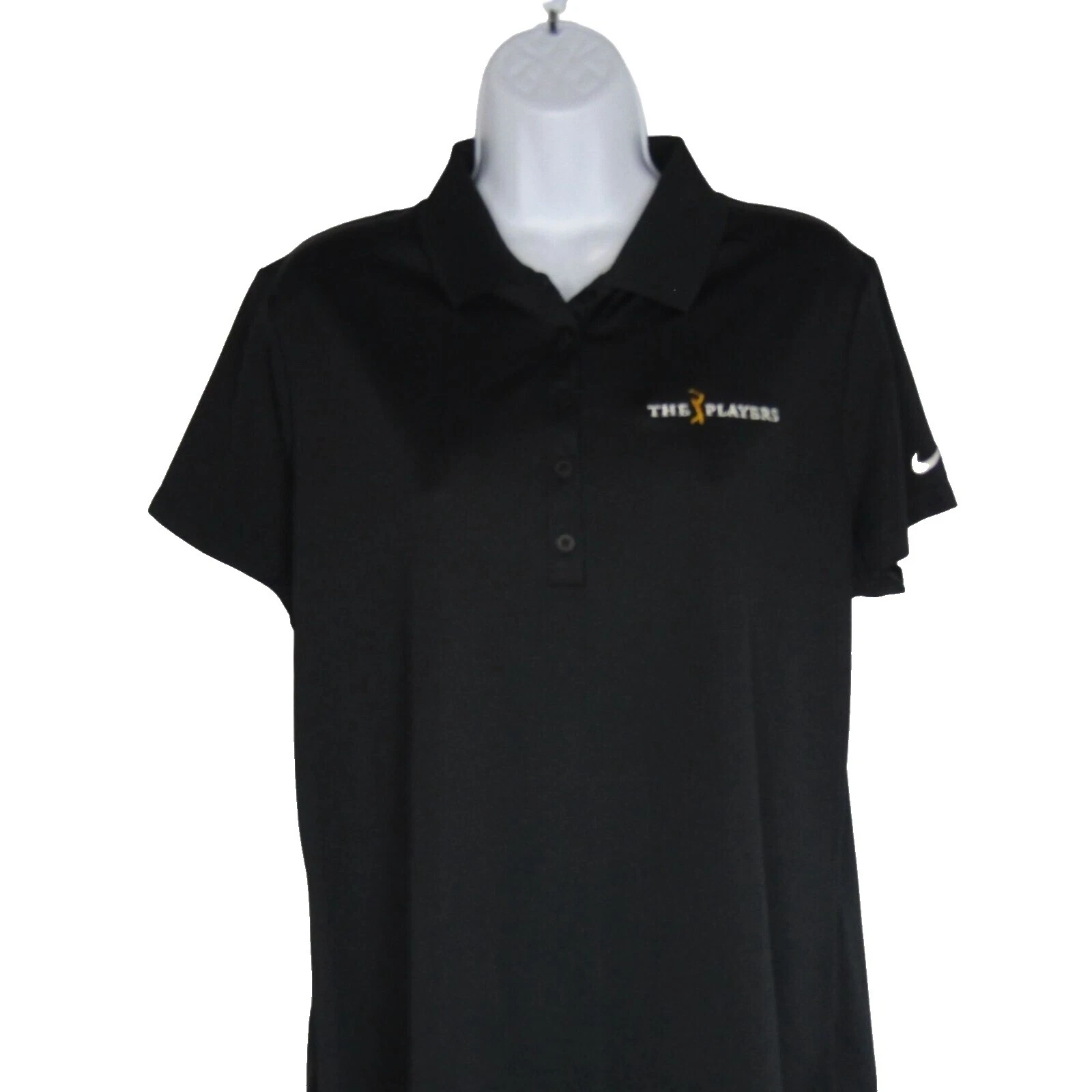 Black Regular Size Golf Shirts & Tops for Women