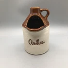 Vintage Unmarked McCoy Pottery Small Jug Ashes Ashtray