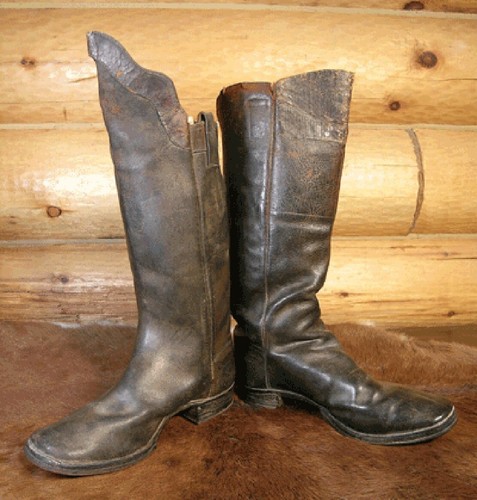 Original Vintage collectible Civil War boots