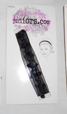 Vintage Collectible Ribbon Beaded Sequins Black Hair Headband Hair Accessories