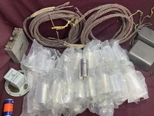 24pcs Run Capacitor STC 440VAC 6uF 6 uF 6mF 5% Fan Pump AC Motor Made In UK Navy