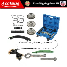 Timing Chain Pair VVT Gear Gasket Tool Set For Mercedes Benz SLK250 C250 1.8L
