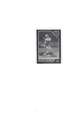 1991 Conlon  card Mickey Cochrane   No logo   # 51  hall of fame spelled out