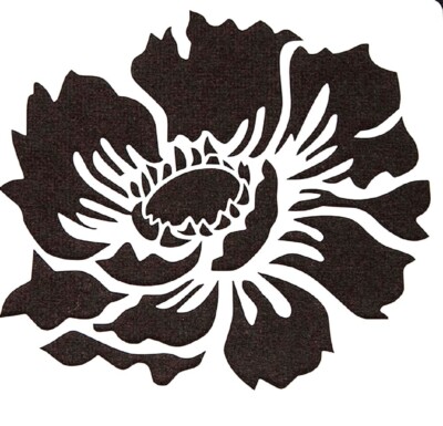 KUNSTSTOFFTASCHENTUCH 13*13cm: Blume (126)