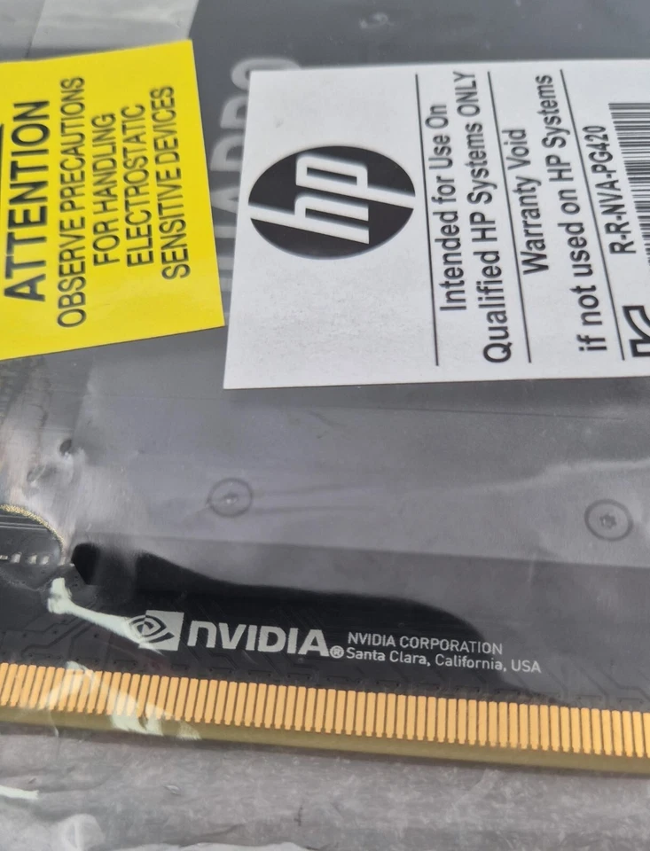 Nvidia Quadro P2200 PG420 5GB GDDR5X PCIe Graphics Video Card 699-5G420-0500-100 - Image 2 of 4