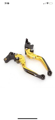 For YFZ450 YFZ450R 2009-2018 Brake Clutch Levers Fold Extend Short Long Adjust