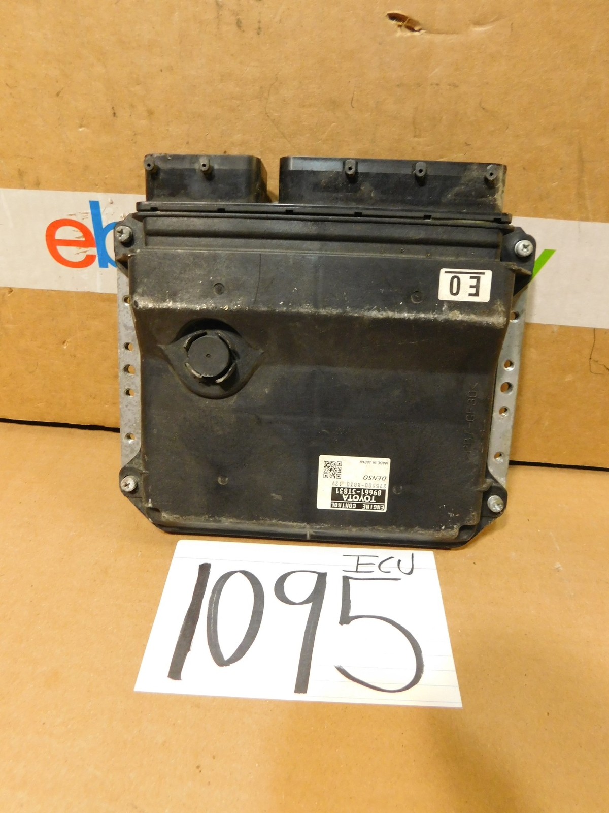 2007 LEXUS ES350 #1095 Engine Computer ECM ECU 89661-3T831