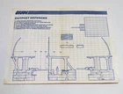 Outpost Defender Blueprints Vintage 1986 Hasbro G.I.Joe ARAH VG #2