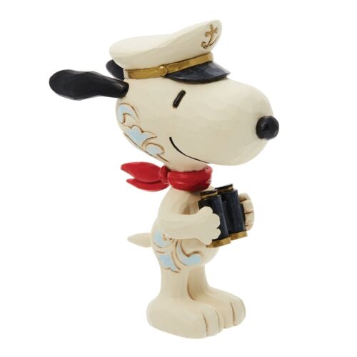 Peanuts by Jim Shore Snoopy Sailor Captain Mini Figurine - Picture 1 of 8
