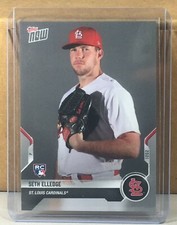 2021 TOPPS NOW Road to Opening Day OD374 SETH ELLEDGE RC CARDINALS Print Run 743