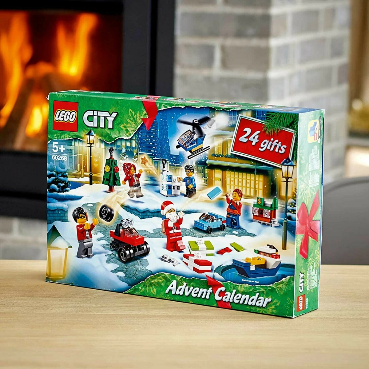 LEGO City 2020 Advent Calendar 60268 With City Play Mat 342 Pieces NEW