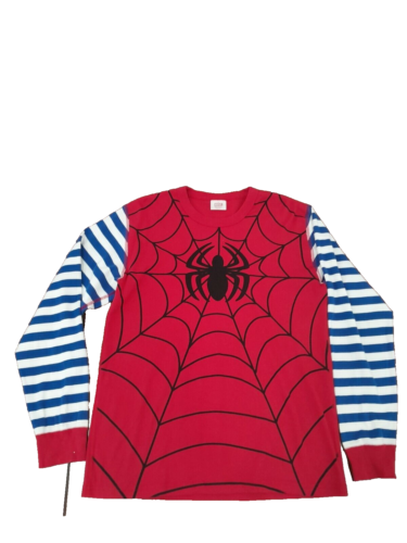 Haut pyjama à manches longues adulte Hanna Anderson Marvel Spiderman 100 % coton biologique - Photo 1 sur 9