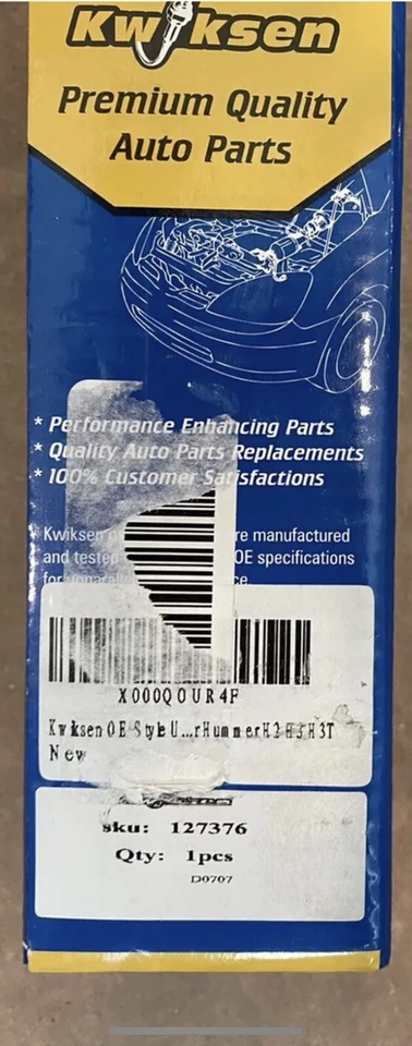 Sensor de oxígeno y aire/combustible Kwiksen para Hummer H2 H3 127376 NUEVA CAJA ABIERTA Foto 3 de 4