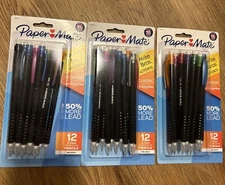 3 Packs 12: PaperMate Write Bros #2 Classic Mechanical Pencils 0.7mm  6C