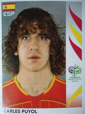 Panini 536 Carles Puyol Spanien FIFA WM 2006 Germany | eBay