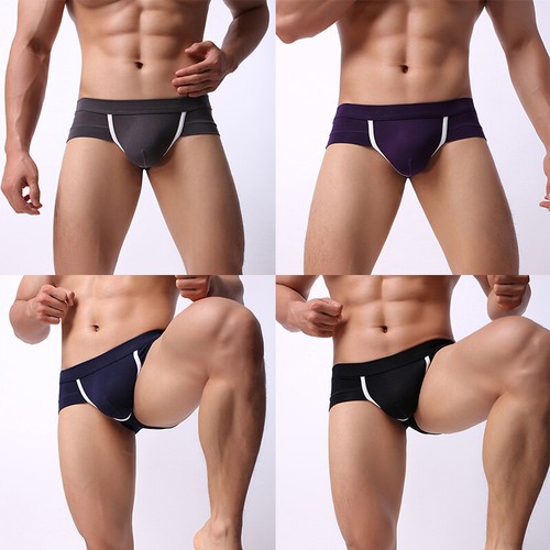 Men's Sexy Seamless Underwear Pants Briefs U Convex Pouch Briefs Breathable✿ - Picture 6 of 20