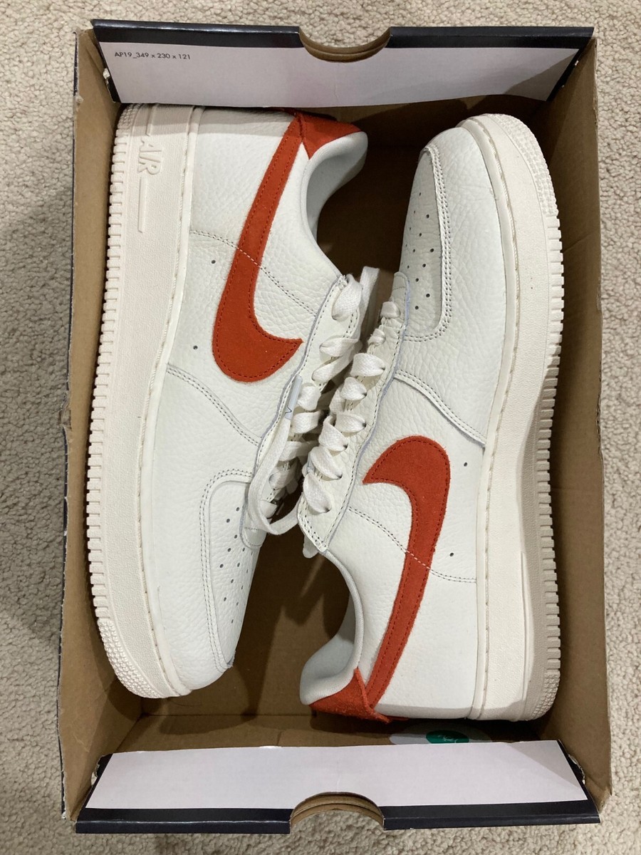Nike Air Force 1 Low Craft Mantra Orange Beige Shoes CV1755-100