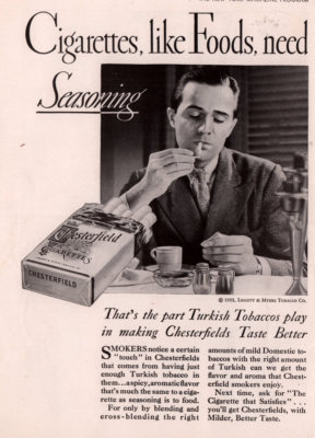 for breakfast we will have a cigarette do something cool like They are very cool in