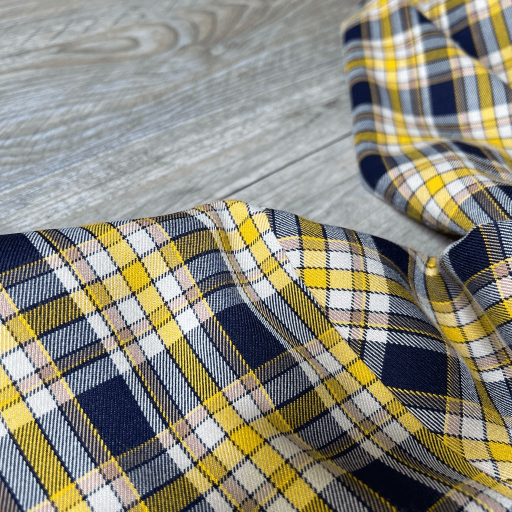 Capulet Womens Multicolor Plaid Collared Cropped … - image 8