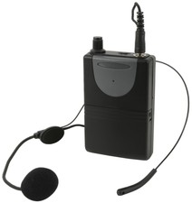 Qtx Uhf Neckband Mic + Beltpack For Qxpa-plus & Pav8 Portable Pa Units 863.8mhz
