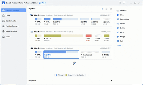 Easyeus Partition Master Lifetime Version für Windows - Bild 3 von 3