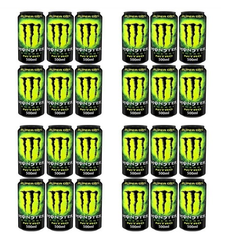 Boîte à saveurs multiples Monster Energy Drink en vrac 12 x, 24 x 500 ml khaotic - Photo 53 sur 63