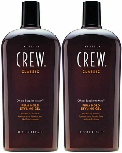American Crew Firm Hold Styling Gel, 33.8 Ounce Pack Of 2