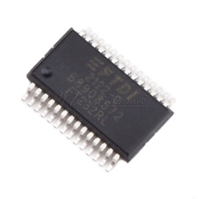 100PCS NEW FTDI FT232 FT232RL USB TO SERIAL UART SSOP-28 IC-