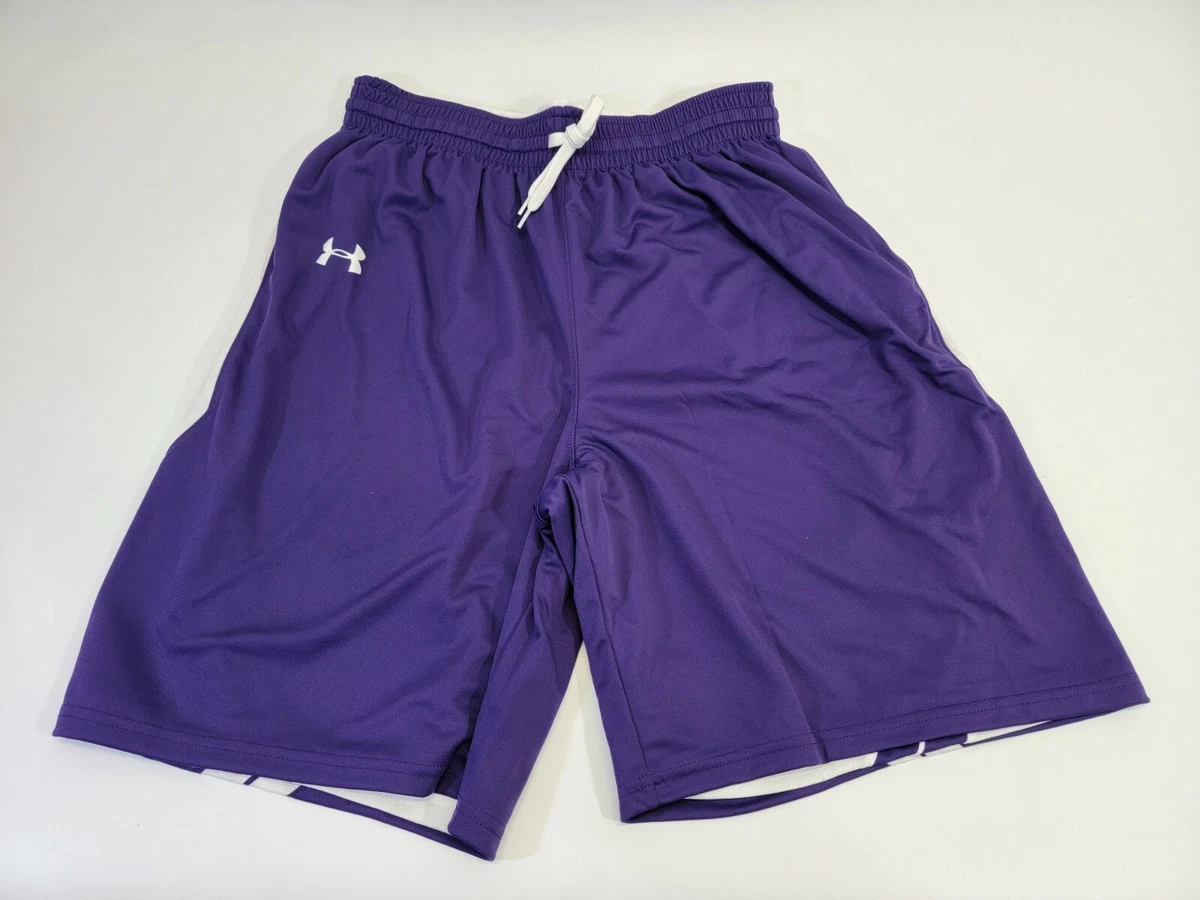 Women's Under Armour Drop Step Reversible Basketball Shorts in