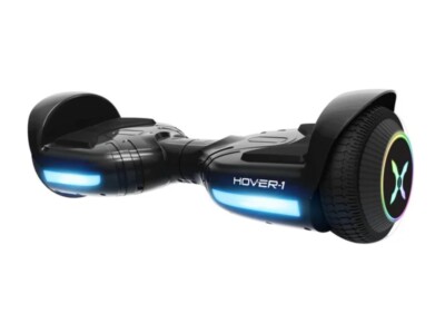 Hover-1 Blast Electric Hover board LED Wheels LED Sensor Black 7 Mph 160 Lbs. 8+
