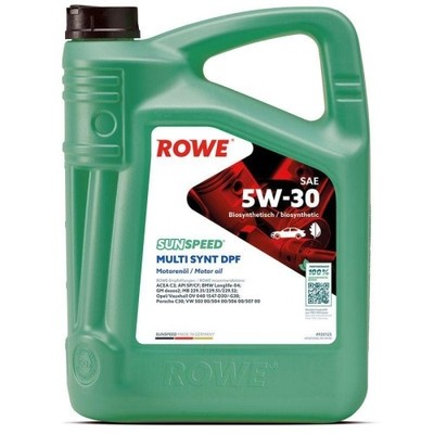 Motoröl Motorenöl SUNSPEED Multi Syn DPF 5W30 5 Liter 5L ROWE 4920125-0050-99