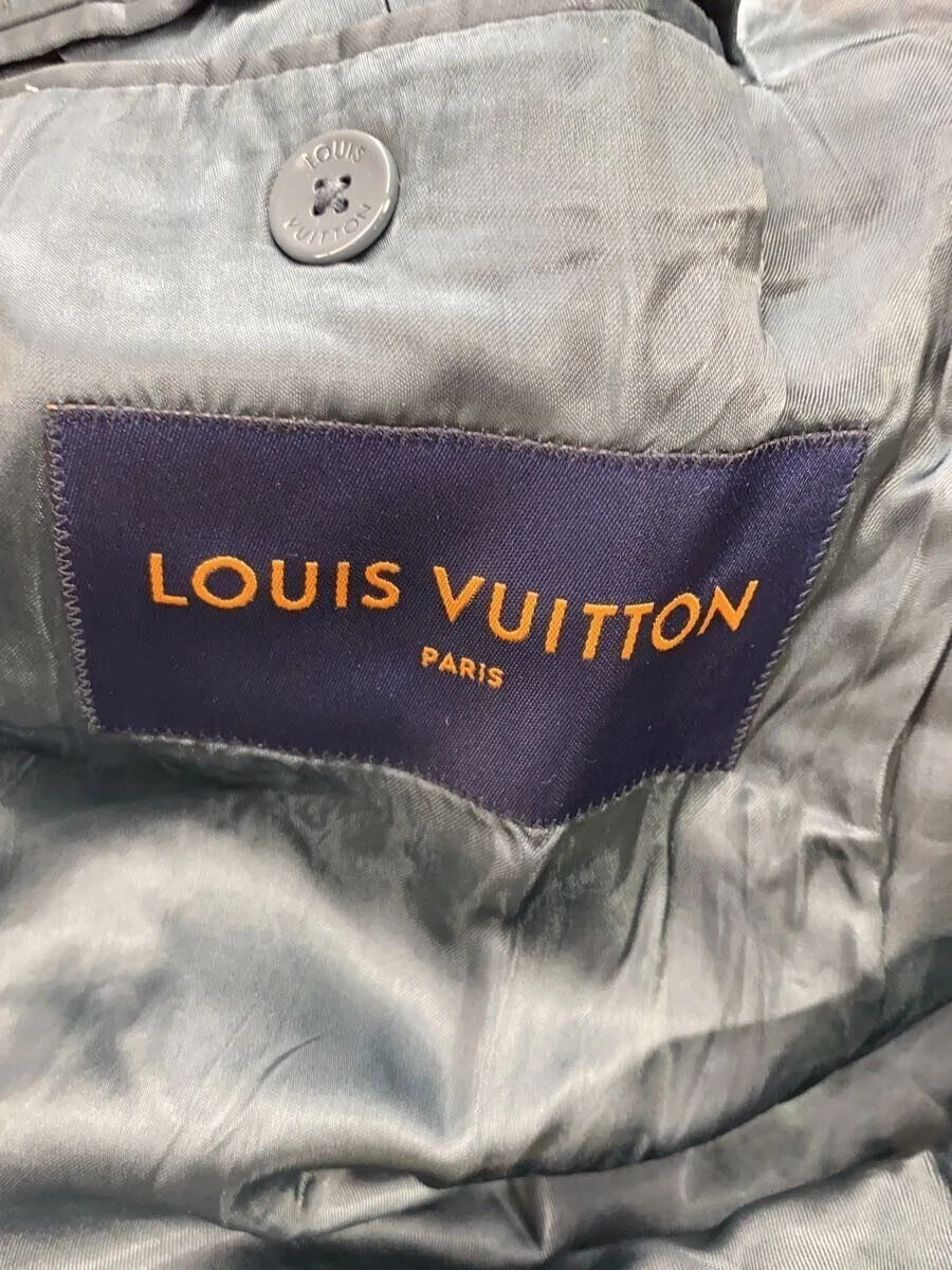 LOUIS VUITTON（LV） Giacca sartoriale LOUIS VUITTON 50 cotone grigio tinta unita RM201 TPX HIJ66E usata