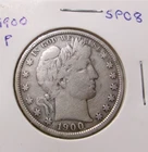 1900 P-SILVER O Barber Half Dollar VERY NICE