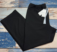 NEW FIGS Pisco Basic Scrub Pants Mens XLR Black Drawstring Medical Nursing NWT