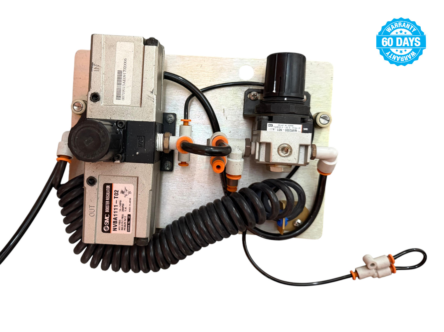 SMC NVBA1111-T02 Booster Regulator with SMC Modular type regulator
