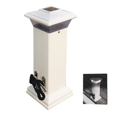Dock Edge Cleatlite Solar Dock Light w/SS Mooring Cleat 12" DE96250F UPC 7761...