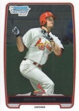 2012 Bowman Chrome Draft Draft Picks #BDPP76 Rowan Wick - BB