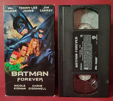 VHS Batman Forever- Jim Carrey, Val Kilmer, Nicole Kidman BUY 2 GET 1 FREE 