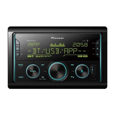 Pioneer Autoradio Radio Doppel DIN Bluetooth USB AUX Smart Sync App MVH S620BT