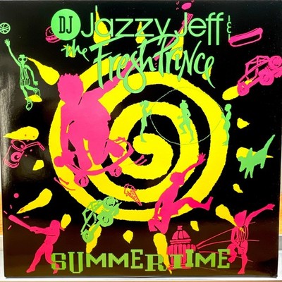 Jazzy Jeff & Fresh Prince   Summertime OG 1991 Press 12'' in Cover VG+/VG