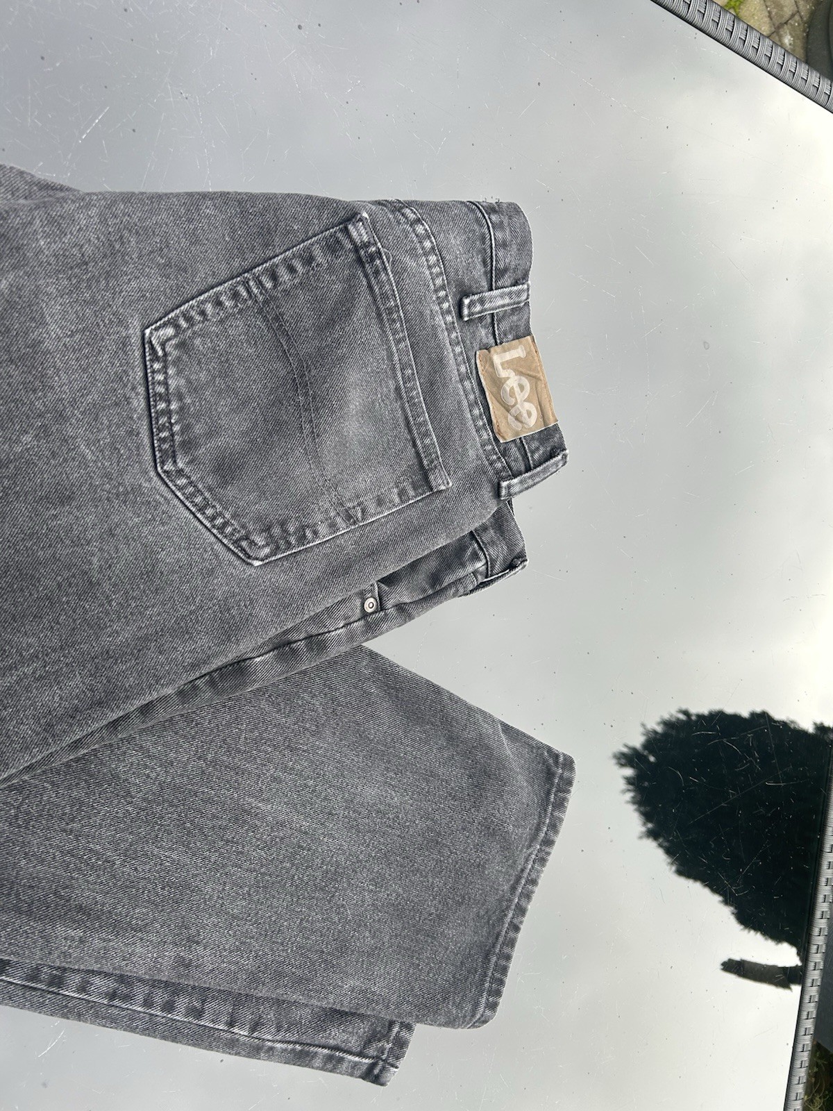 Lee Regular Fit Jeans Waist Size 36in Inside Leg 29in 100% Cotton In Black thumbnail 2